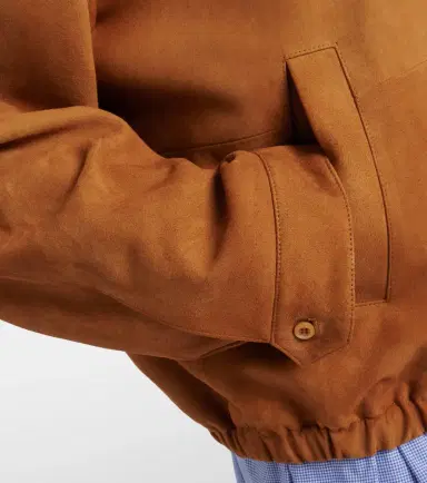 Miu Miu Suede blouson jacket | Thumbnail 2 Miu Miu Suede blouson jacket | Thumbnail 2