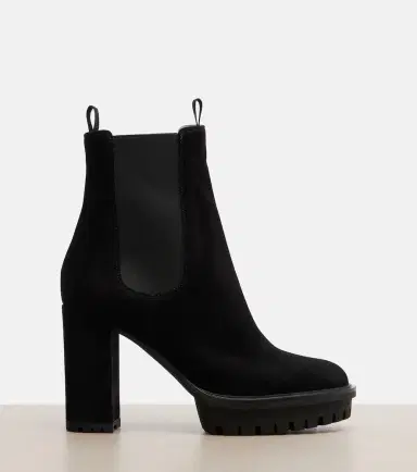 Gianvito Rossi Barry suede platform ankle boots | Thumbnail 4 Gianvito Rossi Barry suede platform ankle boots | Thumbnail 4