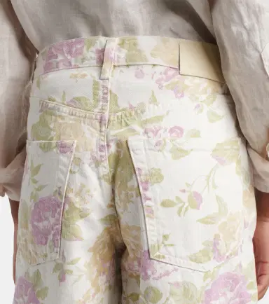 Citizens of Humanity Ayla floral denim Bermuda shorts | Thumbnail 5 Citizens of Humanity Ayla floral denim Bermuda shorts | Thumbnail 5