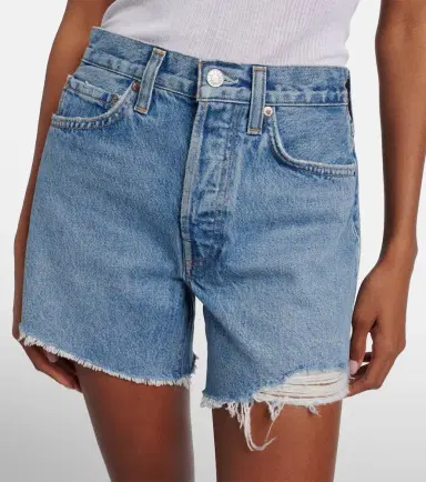 AGOLDE Parker Long distressed denim shorts | Thumbnail 4 AGOLDE Parker Long distressed denim shorts | Thumbnail 4