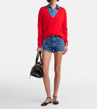 AGOLDE Ridley denim shorts | Thumbnail 4 AGOLDE Ridley denim shorts | Thumbnail 4