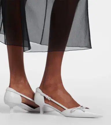 Prada Bow-detail leather pumps | Thumbnail 5 Prada Bow-detail leather pumps | Thumbnail 5