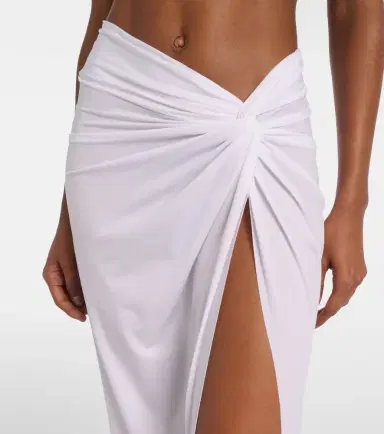ViX Paula Hermanny Karen draped midi skirt | Thumbnail 4 ViX Paula Hermanny Karen draped midi skirt | Thumbnail 4