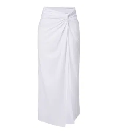ViX Paula Hermanny Karen draped midi skirt | Thumbnail 1 ViX Paula Hermanny Karen draped midi skirt | Thumbnail 1