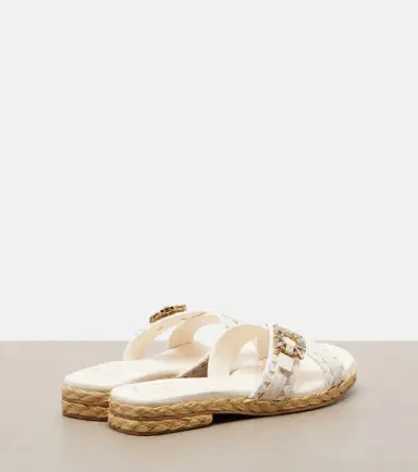 Roger Vivier Espa embellished leather mules | Thumbnail 3 Roger Vivier Espa embellished leather mules | Thumbnail 3