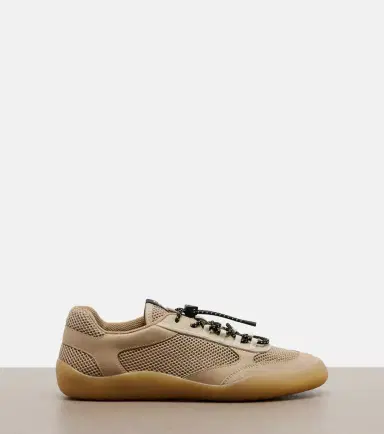 Prada Speedrock leather-trimmed sneakers | Thumbnail 4 Prada Speedrock leather-trimmed sneakers | Thumbnail 4