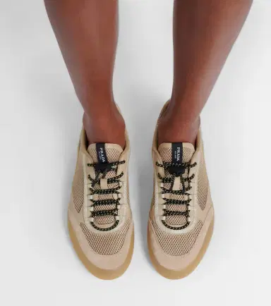 Prada Speedrock leather-trimmed sneakers | Thumbnail 6 Prada Speedrock leather-trimmed sneakers | Thumbnail 6