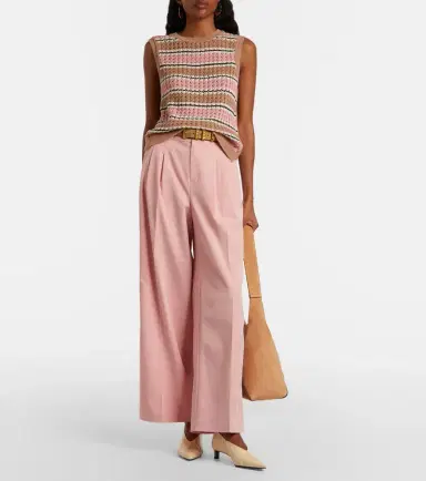 Varley Jayla pleated wide-leg pants | Thumbnail 4 Varley Jayla pleated wide-leg pants | Thumbnail 4