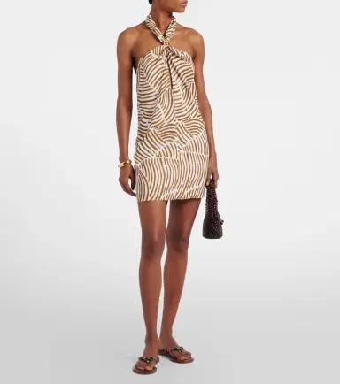 ViX Paula Hermanny Aster printed halterneck minidress | Thumbnail 2 ViX Paula Hermanny Aster printed halterneck minidress | Thumbnail 2