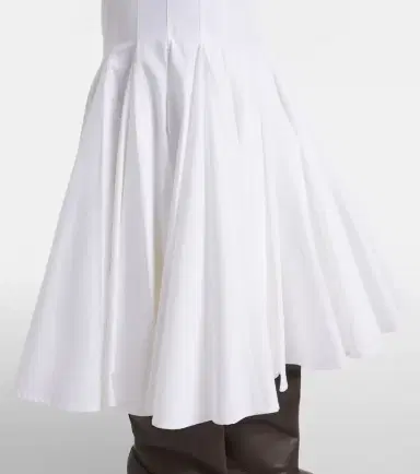 Jacquemus Agave cotton poplin midi skirt | Thumbnail 2 Jacquemus Agave cotton poplin midi skirt | Thumbnail 2