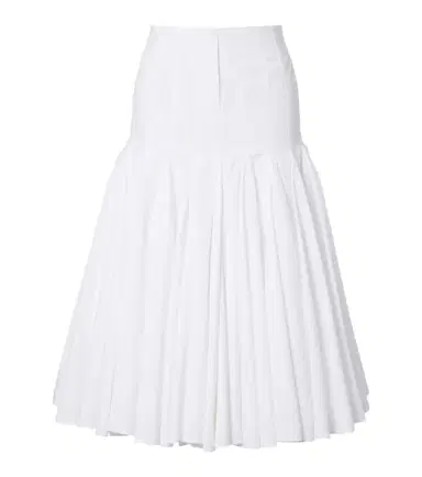 Jacquemus Agave cotton poplin midi skirt | Thumbnail 1 Jacquemus Agave cotton poplin midi skirt | Thumbnail 1