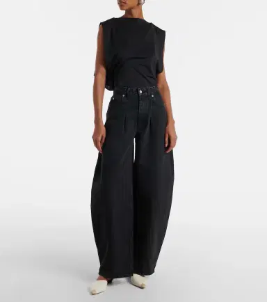 Jacquemus Ovalo de-Nîmes barrel-leg jeans | Thumbnail 3 Jacquemus Ovalo de-Nîmes barrel-leg jeans | Thumbnail 3