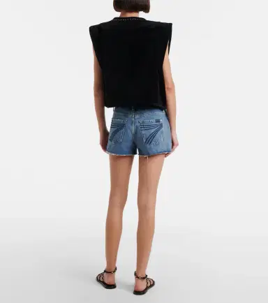 7 For All Mankind June denim shorts | Thumbnail 4 7 For All Mankind June denim shorts | Thumbnail 4
