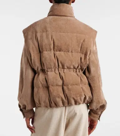 Brunello Cucinelli Monili corduroy down vest | Thumbnail 3 Brunello Cucinelli Monili corduroy down vest | Thumbnail 3