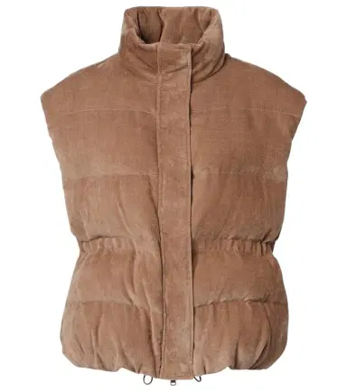 Brunello Cucinelli Monili corduroy down vest | Thumbnail 1 Brunello Cucinelli Monili corduroy down vest | Thumbnail 1