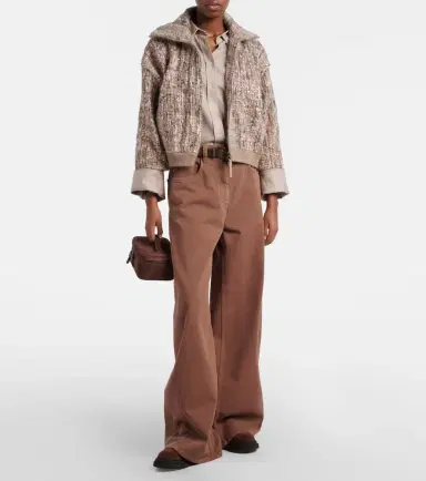 Brunello Cucinelli Monili wide-leg jeans | Thumbnail 4 Brunello Cucinelli Monili wide-leg jeans | Thumbnail 4