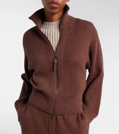 Brunello Cucinelli Monili cashmere-blend sweater | Thumbnail 3 Brunello Cucinelli Monili cashmere-blend sweater | Thumbnail 3