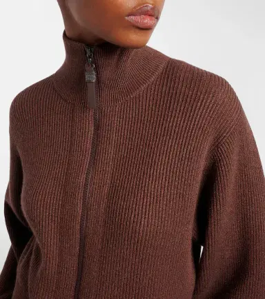 Brunello Cucinelli Monili cashmere-blend sweater | Thumbnail 4 Brunello Cucinelli Monili cashmere-blend sweater | Thumbnail 4