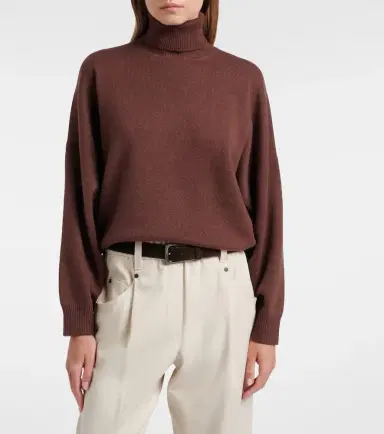 Brunello Cucinelli Monili cashmere turtleneck sweater | Thumbnail 5 Brunello Cucinelli Monili cashmere turtleneck sweater | Thumbnail 5
