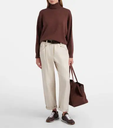 Brunello Cucinelli Monili cashmere turtleneck sweater | Thumbnail 6 Brunello Cucinelli Monili cashmere turtleneck sweater | Thumbnail 6