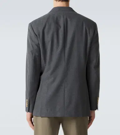 Brunello Cucinelli Wool, cotton, and silk blazer | Thumbnail 5 Brunello Cucinelli Wool, cotton, and silk blazer | Thumbnail 5