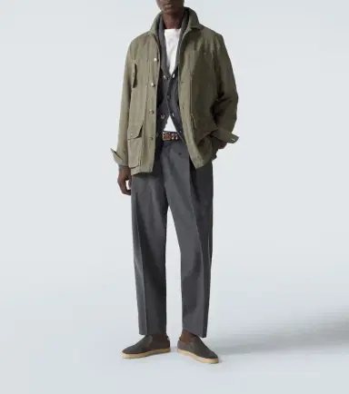 Brunello Cucinelli Jacquard cotton cardigan | Thumbnail 4 Brunello Cucinelli Jacquard cotton cardigan | Thumbnail 4