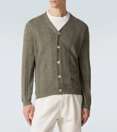 Brunello Cucinelli Linen and cotton cardigan | Thumbnail 4 Brunello Cucinelli Linen and cotton cardigan | Thumbnail 4