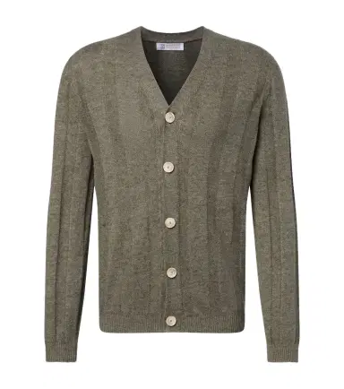 Brunello Cucinelli Linen and cotton cardigan | Thumbnail 1 Brunello Cucinelli Linen and cotton cardigan | Thumbnail 1