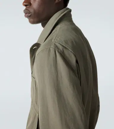 Brunello Cucinelli Cotton and linen field jacket | Thumbnail 4 Brunello Cucinelli Cotton and linen field jacket | Thumbnail 4