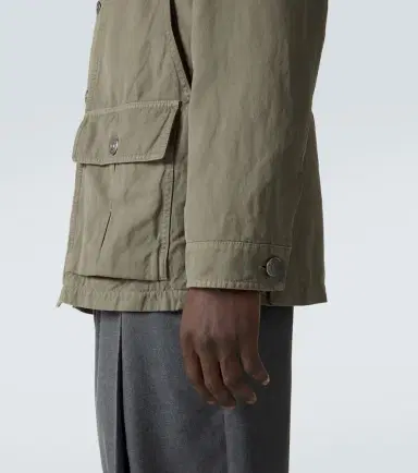 Brunello Cucinelli Cotton and linen field jacket | Thumbnail 8 Brunello Cucinelli Cotton and linen field jacket | Thumbnail 8