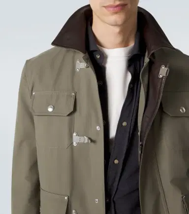 Brunello Cucinelli Cotton-blend gabardine field jacket | Thumbnail 4 Brunello Cucinelli Cotton-blend gabardine field jacket | Thumbnail 4