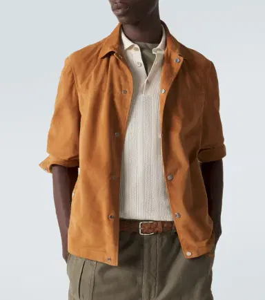 Brunello Cucinelli Suede jacket | Thumbnail 2 Brunello Cucinelli Suede jacket | Thumbnail 2