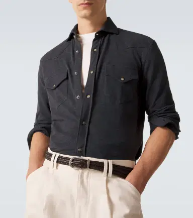 Brunello Cucinelli Cotton overshirt | Thumbnail 2 Brunello Cucinelli Cotton overshirt | Thumbnail 2