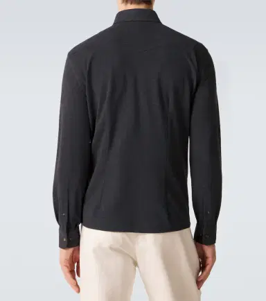 Brunello Cucinelli Cotton overshirt | Thumbnail 6 Brunello Cucinelli Cotton overshirt | Thumbnail 6