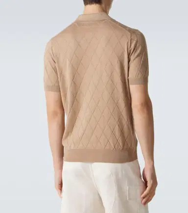 Brunello Cucinelli Knitted cotton polo shirt | Thumbnail 5 Brunello Cucinelli Knitted cotton polo shirt | Thumbnail 5