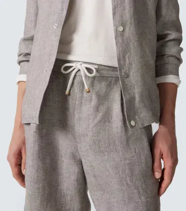 Brunello Cucinelli Linen shorts | Thumbnail 3 Brunello Cucinelli Linen shorts | Thumbnail 3
