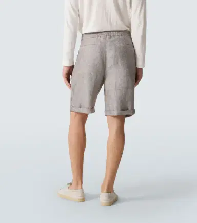 Brunello Cucinelli Linen shorts | Thumbnail 5 Brunello Cucinelli Linen shorts | Thumbnail 5
