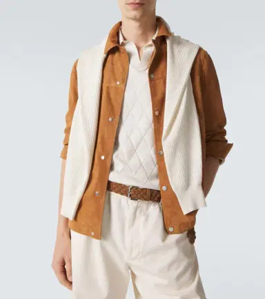Brunello Cucinelli Argyle cotton polo shirt | Thumbnail 5 Brunello Cucinelli Argyle cotton polo shirt | Thumbnail 5