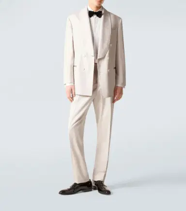 Brunello Cucinelli Silk straight pants | Thumbnail 3 Brunello Cucinelli Silk straight pants | Thumbnail 3