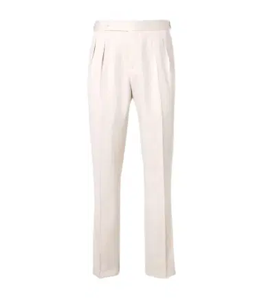 Brunello Cucinelli Silk straight pants | Thumbnail 1 Brunello Cucinelli Silk straight pants | Thumbnail 1