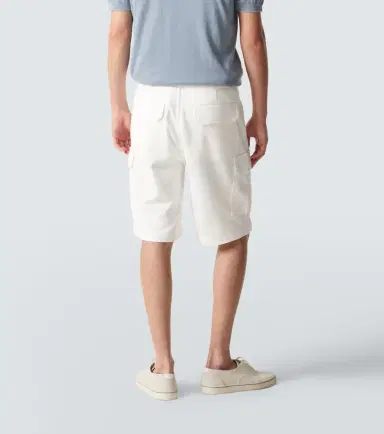 Brunello Cucinelli Cotton-blend cargo shorts | Thumbnail 4 Brunello Cucinelli Cotton-blend cargo shorts | Thumbnail 4