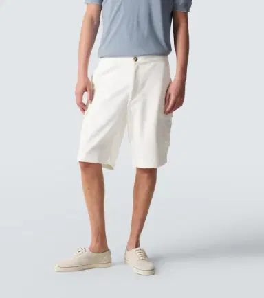 Brunello Cucinelli Cotton-blend cargo shorts | Thumbnail 5 Brunello Cucinelli Cotton-blend cargo shorts | Thumbnail 5