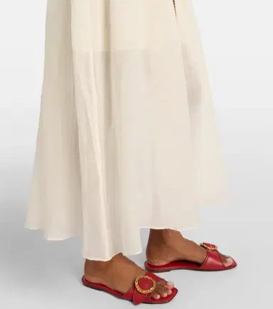 Zimmermann Aster embroidered ramie maxi dress | Thumbnail 6 Zimmermann Aster embroidered ramie maxi dress | Thumbnail 6