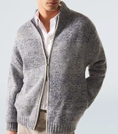 Le Kasha Lamdu cashmere zip-up cardigan | Thumbnail 3 Le Kasha Lamdu cashmere zip-up cardigan | Thumbnail 3