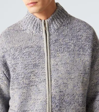 Le Kasha Lamdu cashmere zip-up cardigan | Thumbnail 6 Le Kasha Lamdu cashmere zip-up cardigan | Thumbnail 6