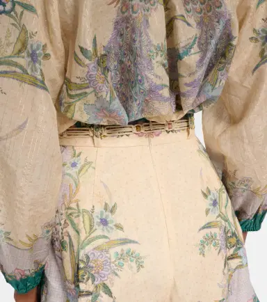 Zimmermann Indra printed linen shorts | Thumbnail 4 Zimmermann Indra printed linen shorts | Thumbnail 4