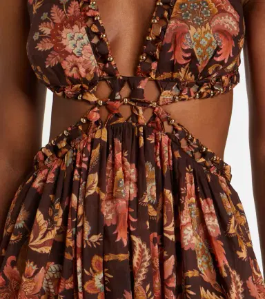 Zimmermann Aster cutout floral cotton midi dress | Thumbnail 6 Zimmermann Aster cutout floral cotton midi dress | Thumbnail 6