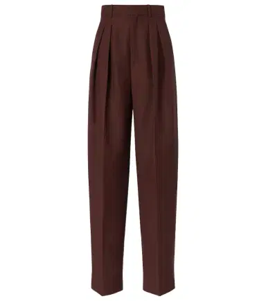 Saint Laurent Wool and mohair wide-leg pants | Thumbnail 1 Saint Laurent Wool and mohair wide-leg pants | Thumbnail 1