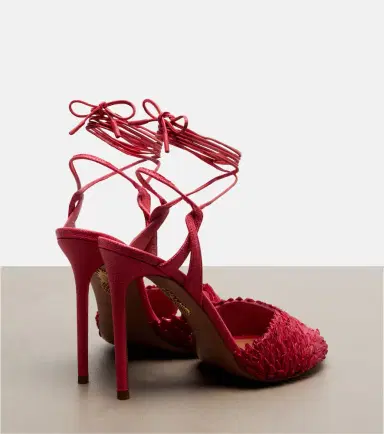 Aquazzura Rio Flirt raffia sandals | Thumbnail 3 Aquazzura Rio Flirt raffia sandals | Thumbnail 3