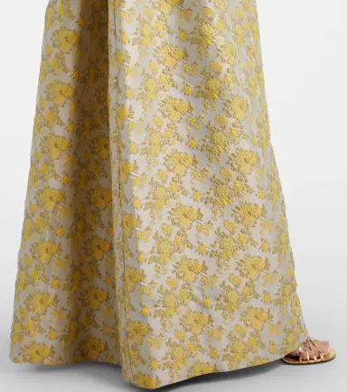 Simkhai Octavia jacquard gown | Thumbnail 2 Simkhai Octavia jacquard gown | Thumbnail 2